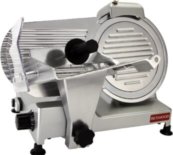 10″ Premium Chromium-plated Steel Blade Electric Deli Meat & Cheese Slicer