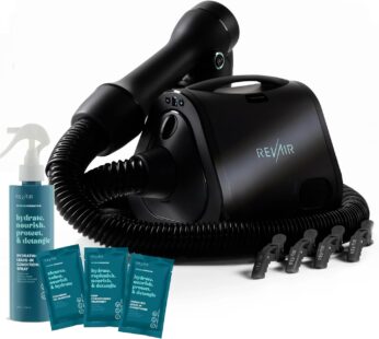 RevAir Reverse-Air Hair Dryer – Starter Pack – Includes Fan Favorite Products for Curly, Coily, and Dehydrated Hair I Amazon Exclusive Bundle