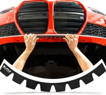 8 Pack SLIPLO Ultra Universal Front Bumper Scrape Guard Skid Plate Bumper Front Lip Protection for Lowered Cars, Carbon Fiber Splitters and Aftermarket Bumper Lips