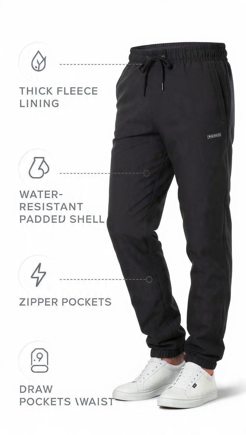 Sweatpants Track Pants Joggers - Image 3