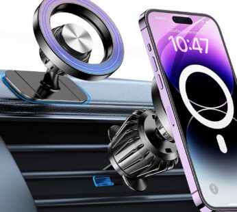 Kaistyle for Magsafe Car Mount【20 Strong Magnets】Magnetic Phone Holder for Car Phone Holder Mount Dash Mounted Holders Cell Phone Holders for Your Car Accessories for Women Men for iPhone 17 16 15 14