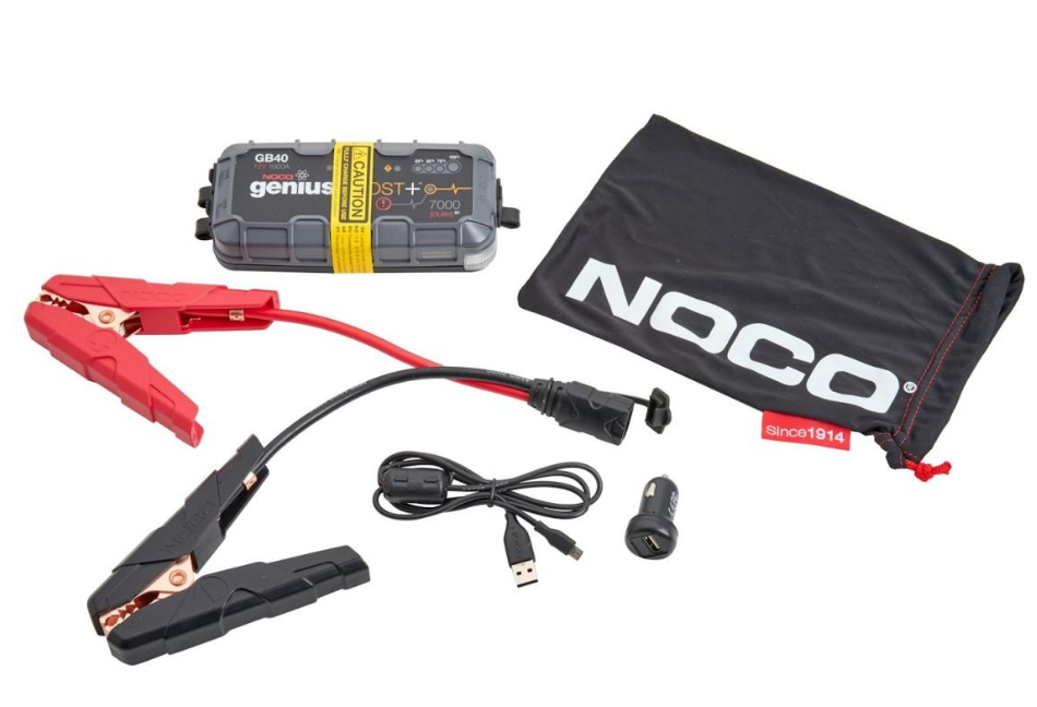 NOCO Boost GB40: 1000A UltraSafe Jump Starter – 12V Lithium Battery Booster Pack, Portable Jump Box, Power Bank & Jumper Cables - for 6.0L Gas and 3.0L Diesel Engines - Image 4
