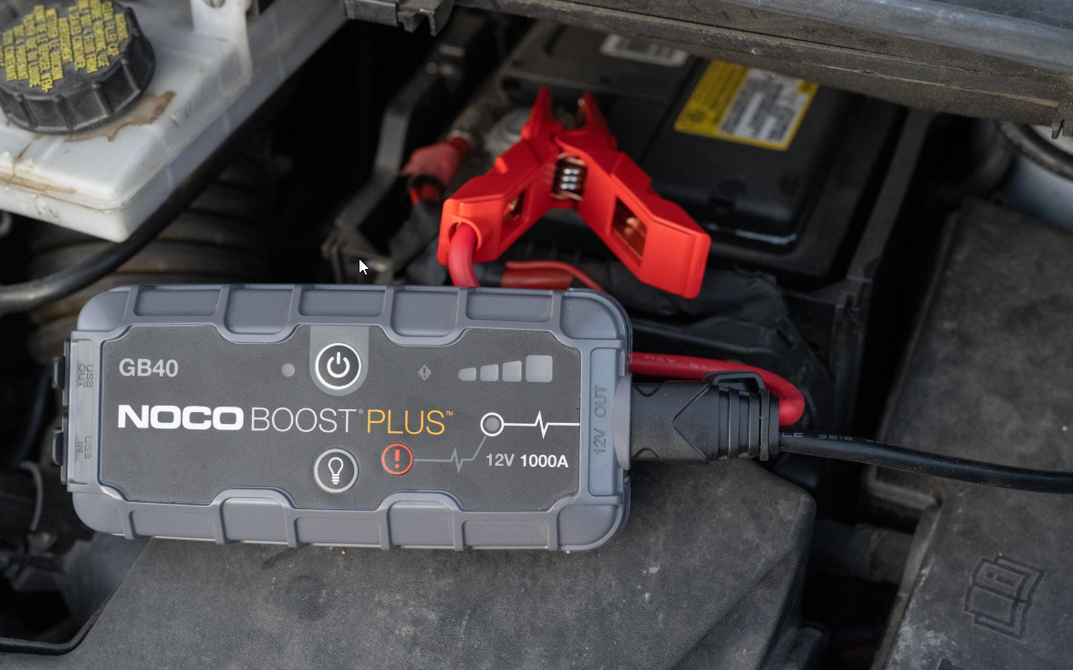 NOCO Boost GB40: 1000A UltraSafe Jump Starter – 12V Lithium Battery Booster Pack, Portable Jump Box, Power Bank & Jumper Cables - for 6.0L Gas and 3.0L Diesel Engines - Image 6