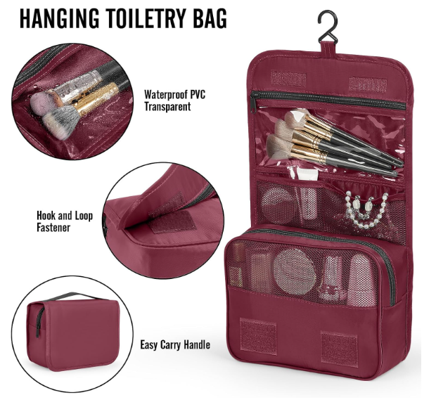 Veken 10 Set Packing Cubes for Travel Essential, Suitcase Organizer Bags in 4 Sizes, Carry-On Luggage Accessories with Large Laundry & Hanging Toiletry Bag, Must-Have for Airplane, Road Trip & Camping - Image 4